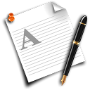 File Write Document Icon 128x128 png